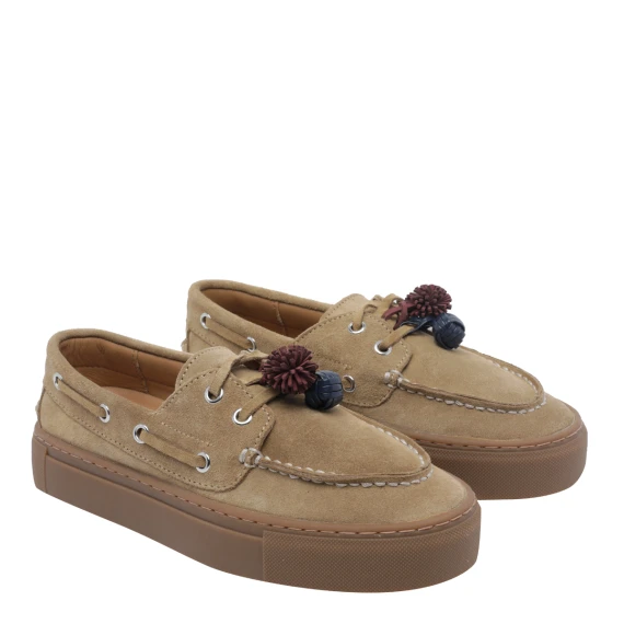 Scarpe basse beige