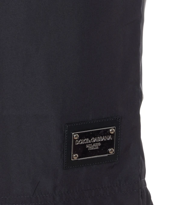 Plaque Logo Swimwear Shorts