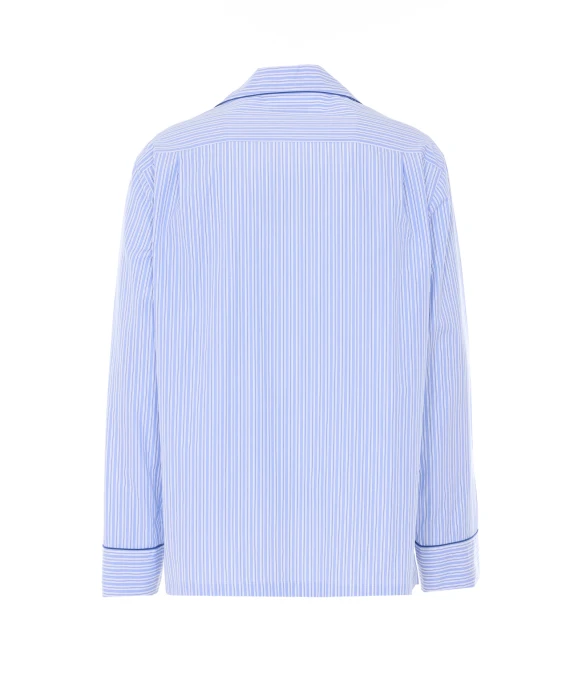Striped Poplin Vanity Shirt
