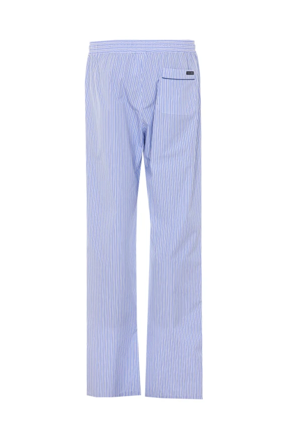 Striped Poplin Pants
