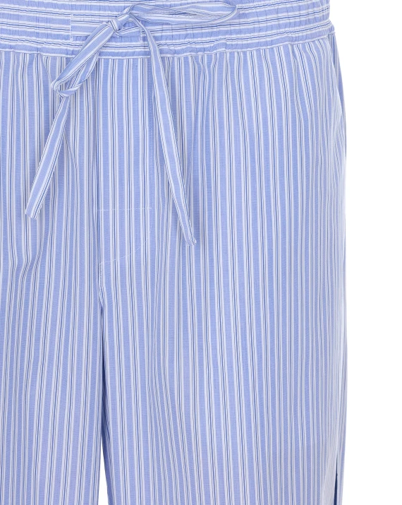 Striped Poplin Pants