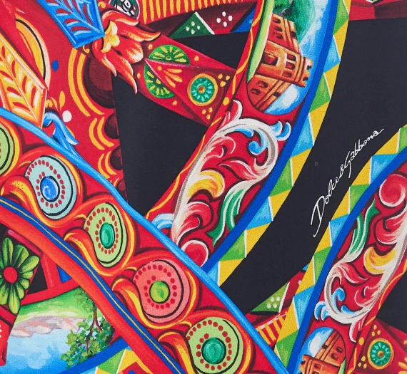 Pantaloni multicolor