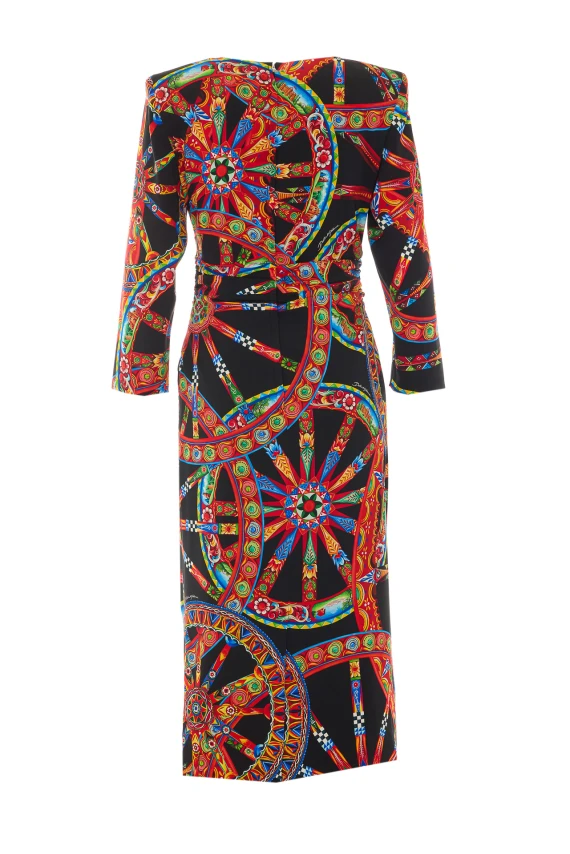 Carretto Print Dress