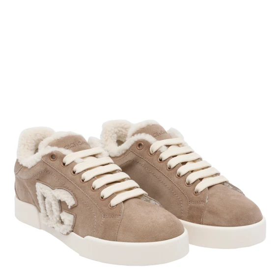 Portofino Light Sneakers Leather and Sheepskin