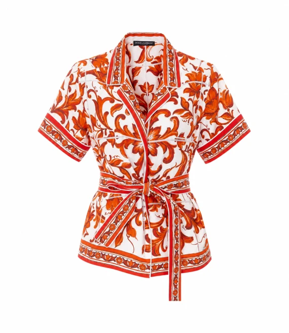 Camicia arancione