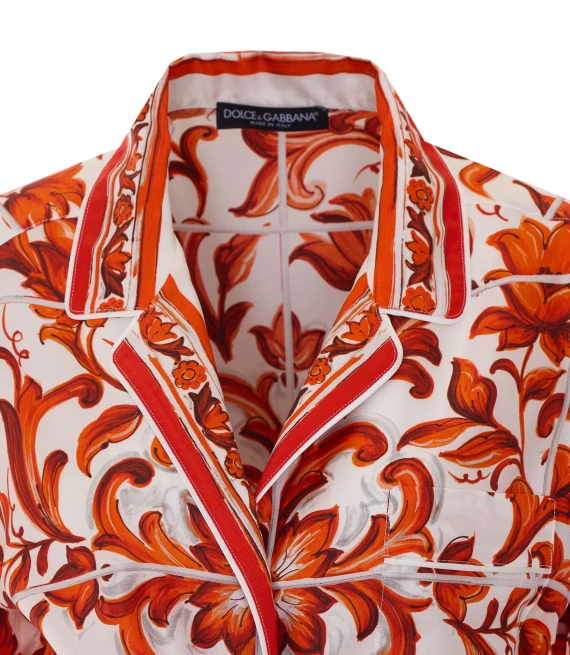 Camicia arancione