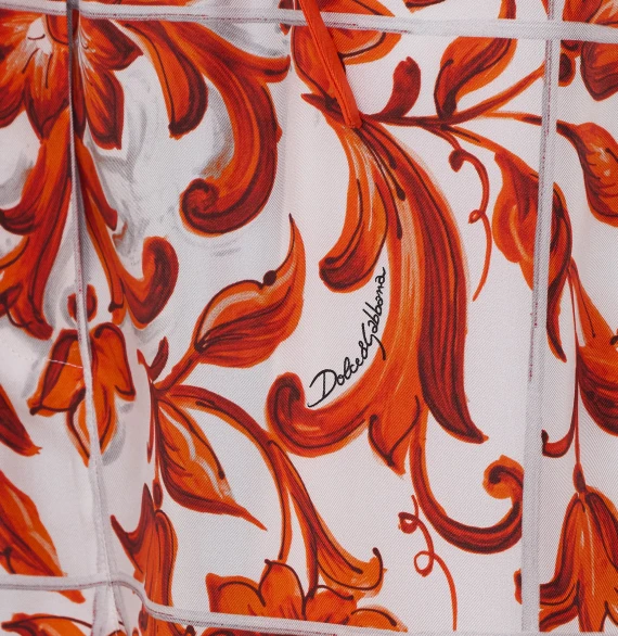 Maiolica Print Shorts