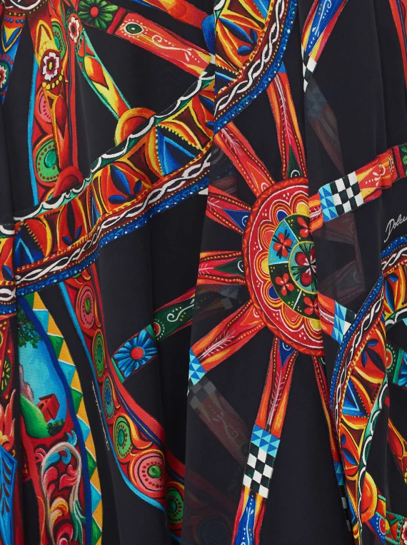 Carretto Print Skirt