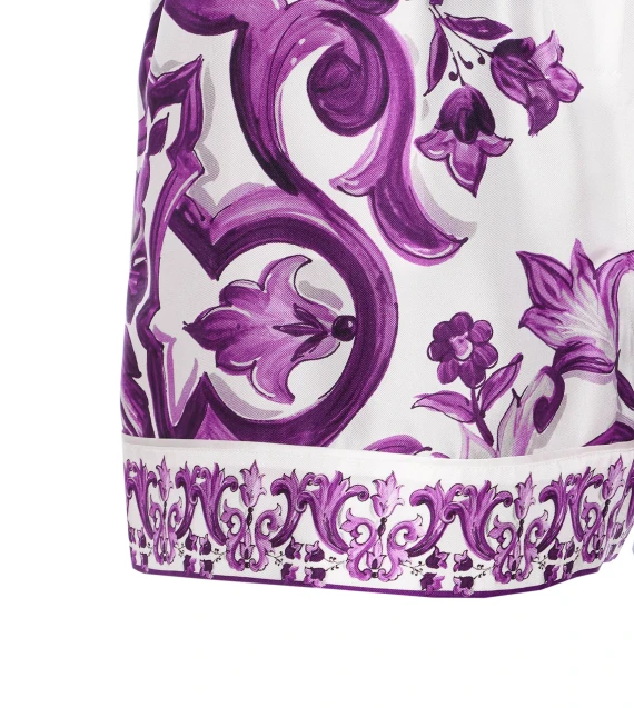 MAJOLICA PRINT SHORTS