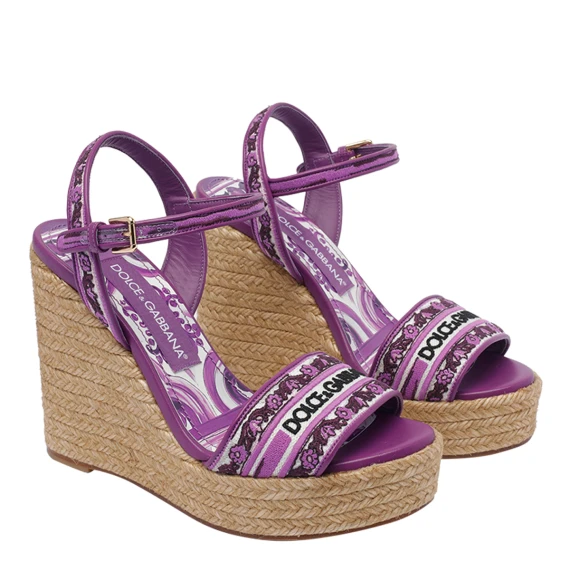 MAIOLICA EMBROIDERY WEDGES