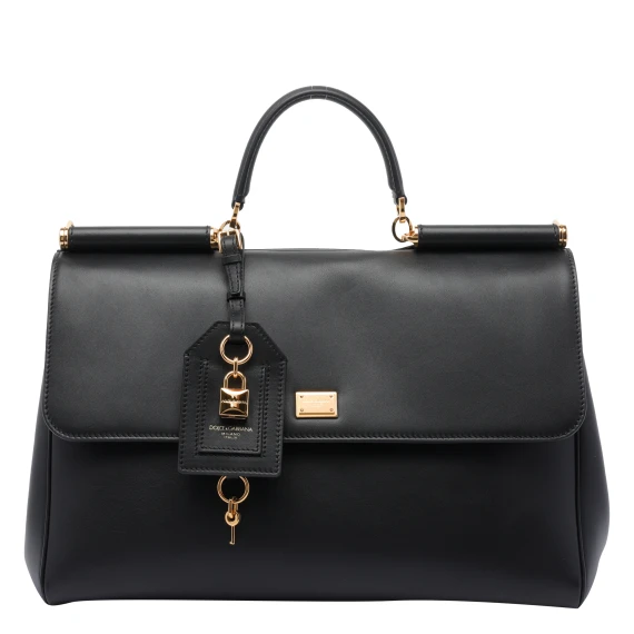 MY SICILY HANDBAG IN PLONGE' LEATHER