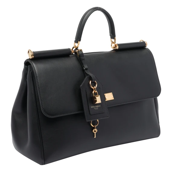 MY SICILY HANDBAG IN PLONGE' LEATHER