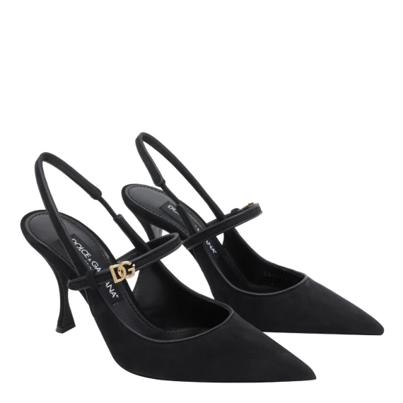 Scarpe con Tacco Black
