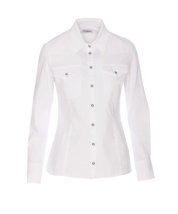 Dondup Camicie Bianco