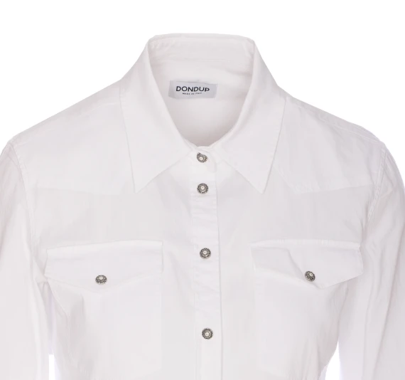 Dondup Camicie Bianco