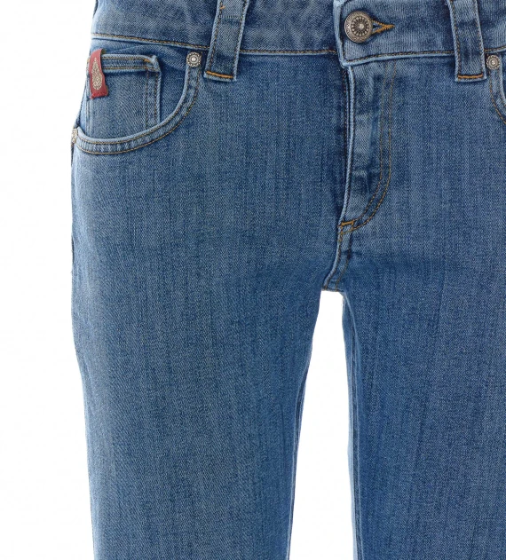 Blue denim jeans Dondup
