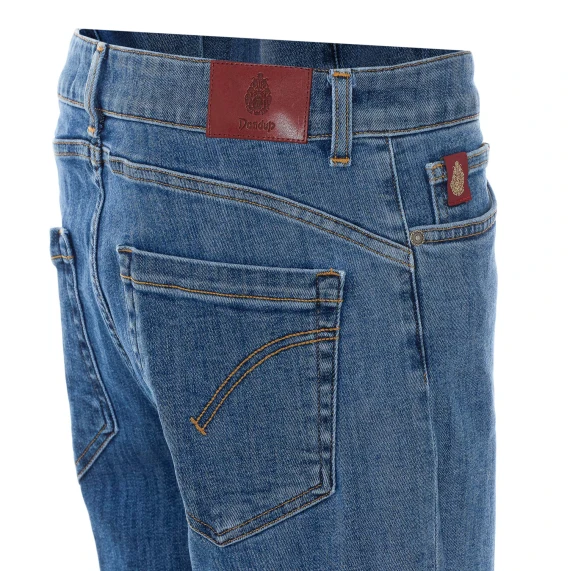 Jeans in denim blu Koons BG Dondup