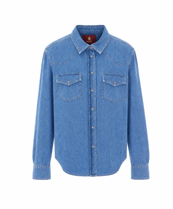 Camicia blu