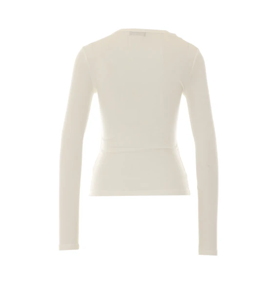 White Long Sleeves Top Dondup