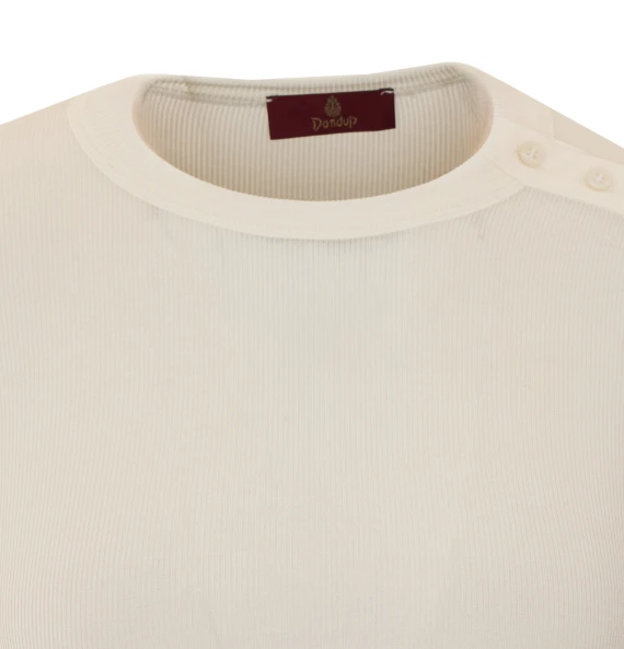 White Long Sleeves Top Dondup