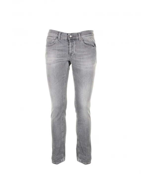 Jeans in denim grigio