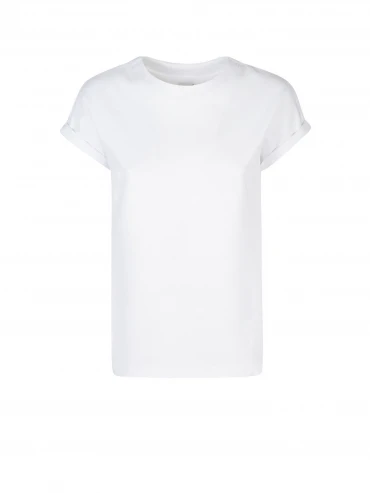 T-shirt bianca in cotone