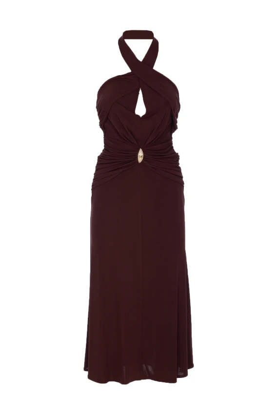 Elisabetta Franchi Abiti Marrone