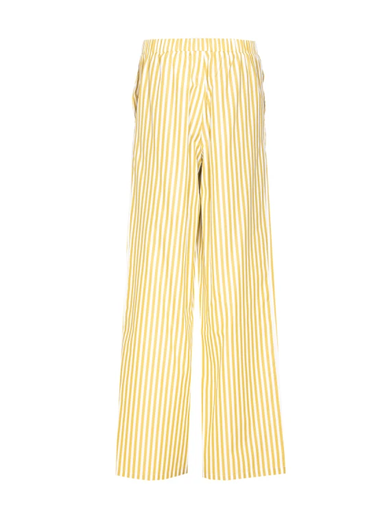 Elisabetta Franchi Trousers Yellow