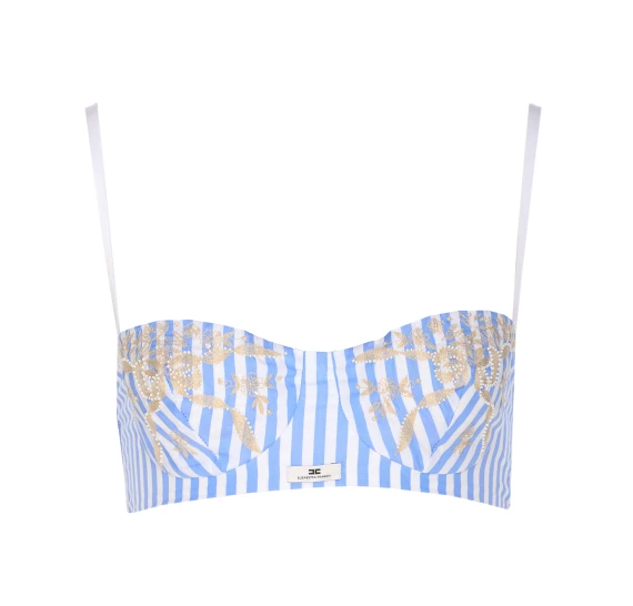 Elisabetta Franchi Top Blue