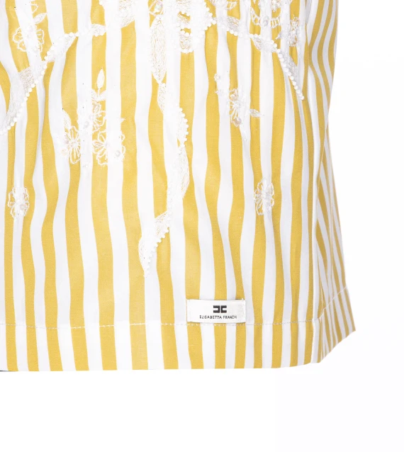 Elisabetta Franchi Shorts Yellow