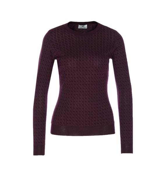 Elisabetta Franchi Maglie Purple