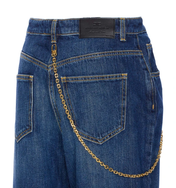 Elisabetta Franchi Jeans Blue