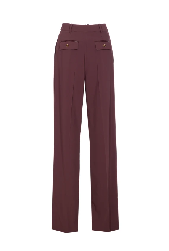 Elisabetta Franchi Pantaloni Rosso