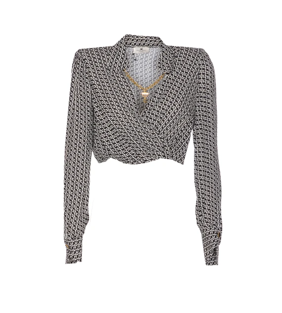 Elisabetta Franchi Camicie Nero