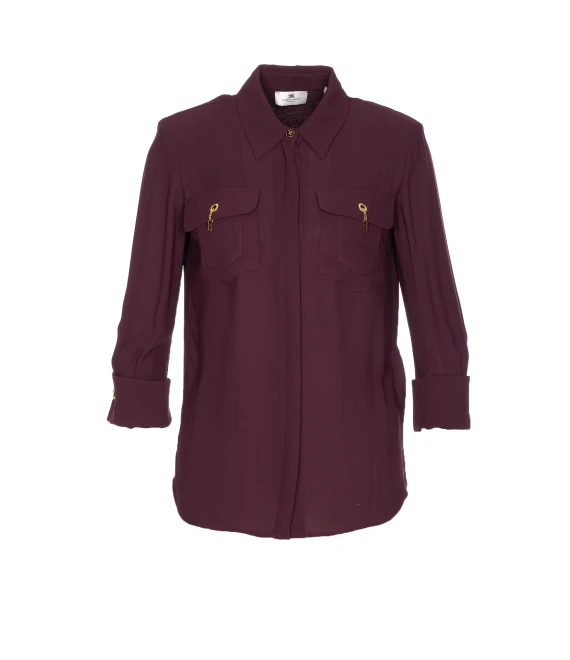 Elisabetta Franchi Shirts Red