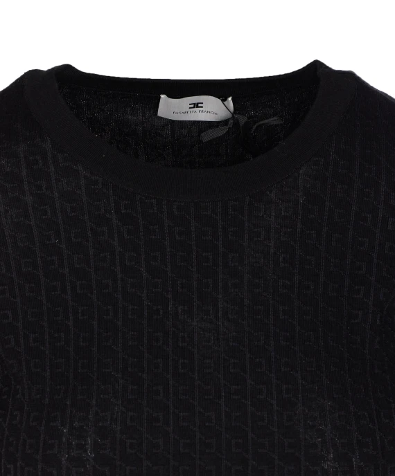 Elisabetta Franchi Sweaters Black