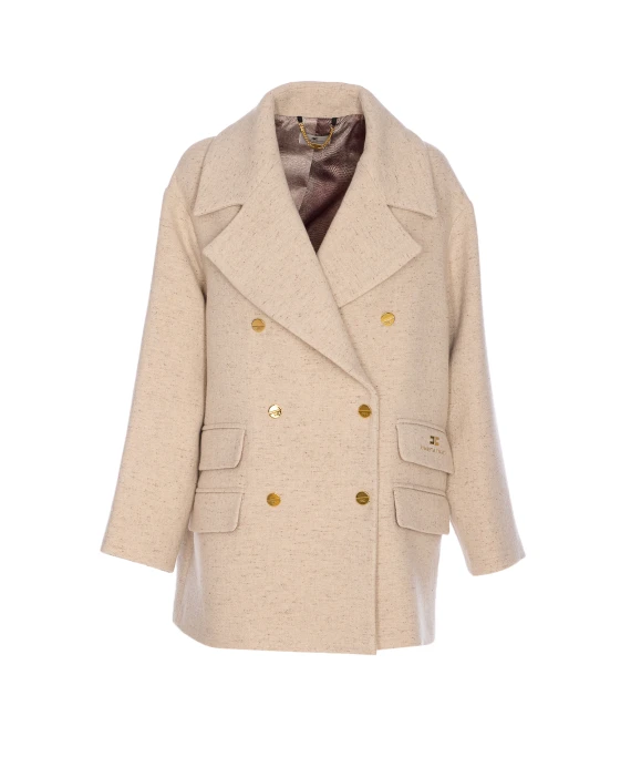 Elisabetta Franchi Giacconi Beige