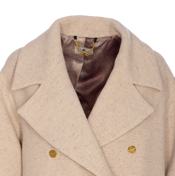 Elisabetta Franchi Giacconi Beige