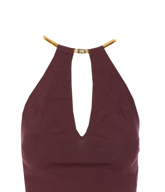 Elisabetta Franchi Top Rosso