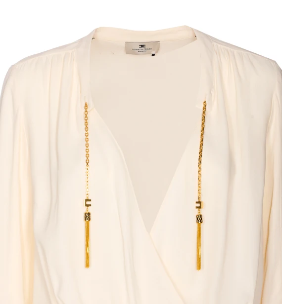 Elisabetta Franchi Shirts White