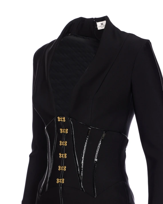 Elisabetta Franchi Dresses Black