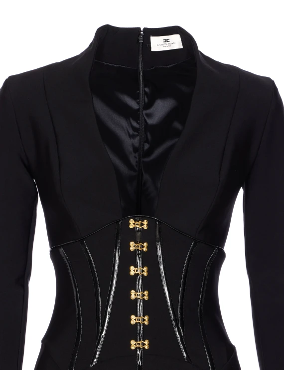 Elisabetta Franchi Dresses Black