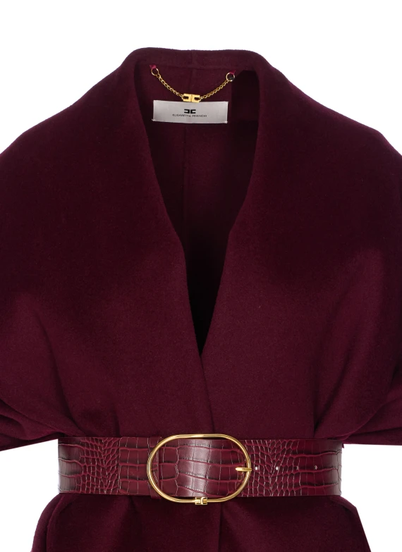 Elisabetta Franchi Giacconi Rosso