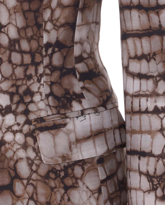 Elisabetta Franchi Giacche Marrone