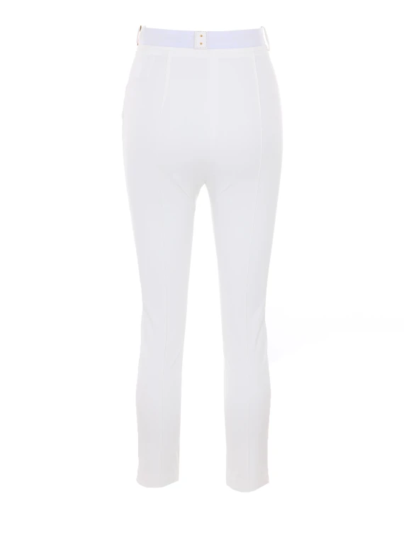 Elisabetta Franchi Pantaloni Bianco