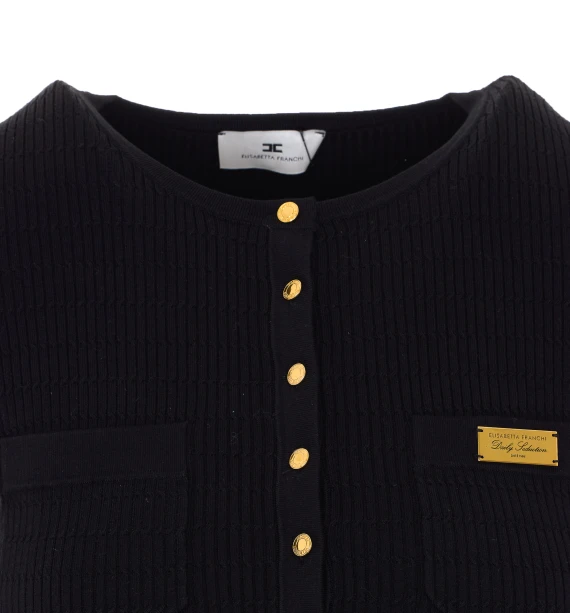 Elisabetta Franchi Maglie Nero
