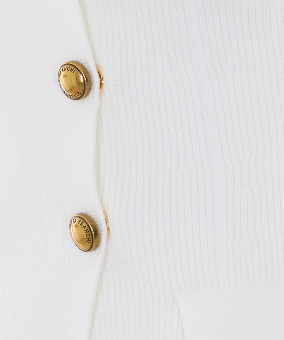 Elisabetta Franchi Maglie Bianco