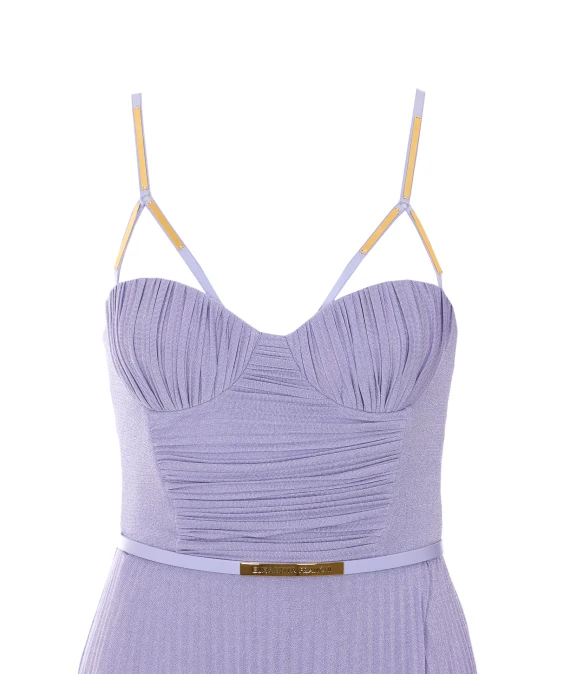 Elisabetta Franchi Abiti Viola