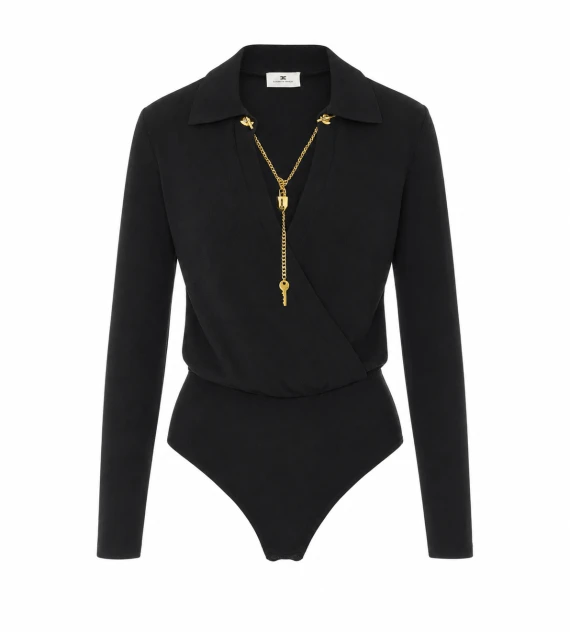 Viscose Yarn Body with Jewel Chain
