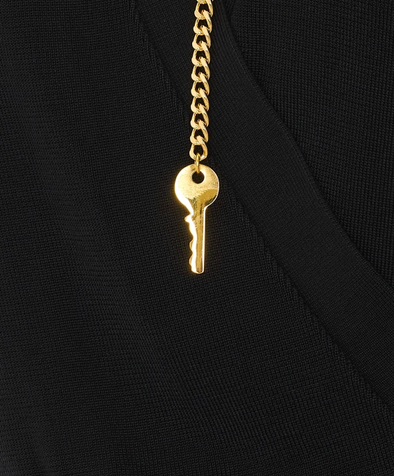 Viscose Yarn Body with Jewel Chain